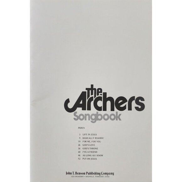 The Archers Songbook  Piano Guitar Vocal Music Book 1973 c6 - Picture 2 of 4